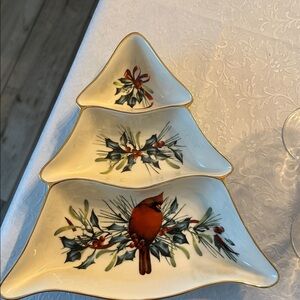 Lenox Winter Greetings Tree Server